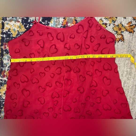 Cinema Etoile Heart Pattern Slip Dress - Picture 9 of 10